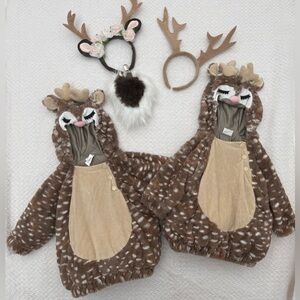 Deer/Reindeer family Halloween costumes